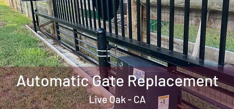  Automatic Gate Replacement Live Oak - CA