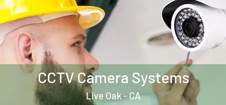 CCTV Camera Systems Live Oak - CA